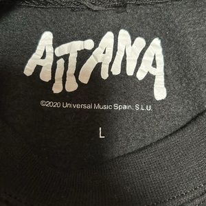 NWOT Aitana Ocaña pop sensation from Spain tour merch sweatshirt. Unused. Size L